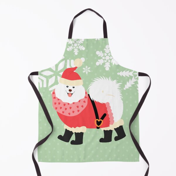 Item preview, Samoyed Christmas Santa Claus designed and sold by Lulupainting.