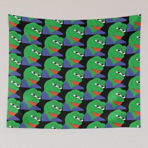 Item preview, Pepe the frog meme handsome designed and sold by Omeris.