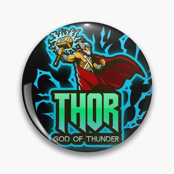 Artikelvorschau, Thor, der Sohn Odins und Gott des Donners entworfen und verkauft von Batartiste.