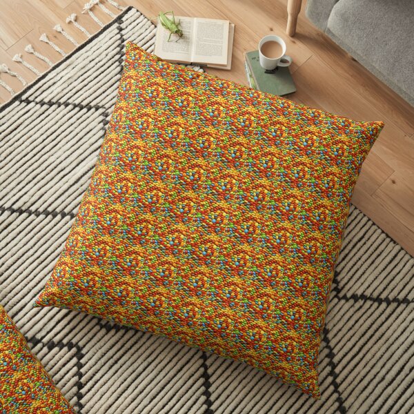 COLOUR FULL PRINT Floor Pillow
