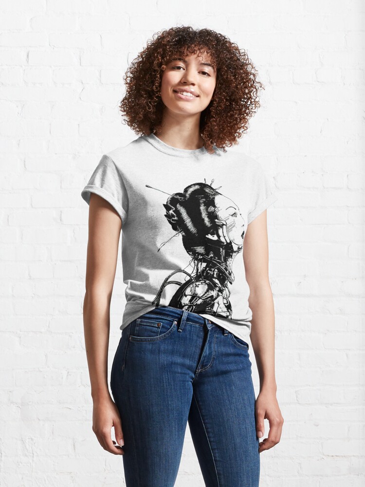 Discover Cyberpunk Girl Vaporwave Aesthetic Classic T-Shirt