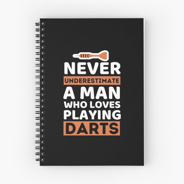 Item preview, Never Underestimate A Man Who Loves Playing Darts designed and sold by bifkee19.