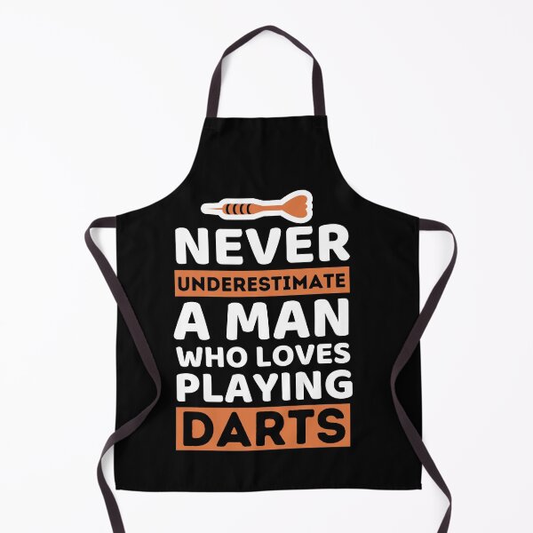 Item preview, Never Underestimate A Man Who Loves Playing Darts designed and sold by bifkee19.