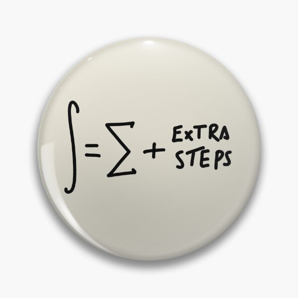 Item preview, Integral = Summation + extra steps designed and sold by pabalres.