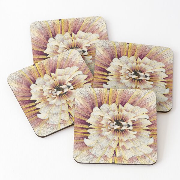 Item preview, Abstract Daisies Flower designed and sold by Dreamscape Eclectic .