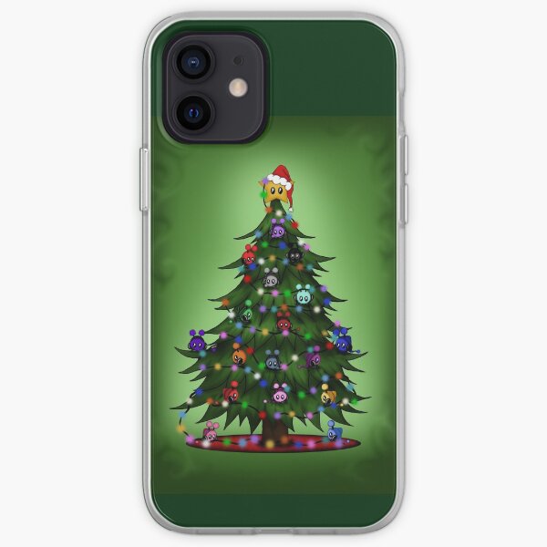 Weihnachtsbaum mit Mimis iPhone Flexible Hülle