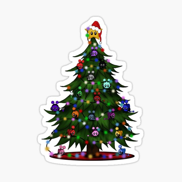 Weihnachtsbaum mit Mimis Sticker