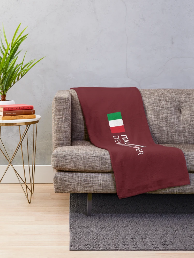 Thumbnail 2 of 6, Throw Blanket, Italian Developer designed and sold by Code Wear.