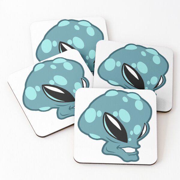 Item preview, comic alien head  designed and sold by Funky-Alien.