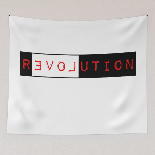 Item preview, Demonstration, protest symbol Raise your arm with your fist raised. Icon raised fist, arm with fist sign for revolution with text revolution and the word love. Strajk Kobiet designed and sold by Marcin Adrian.
