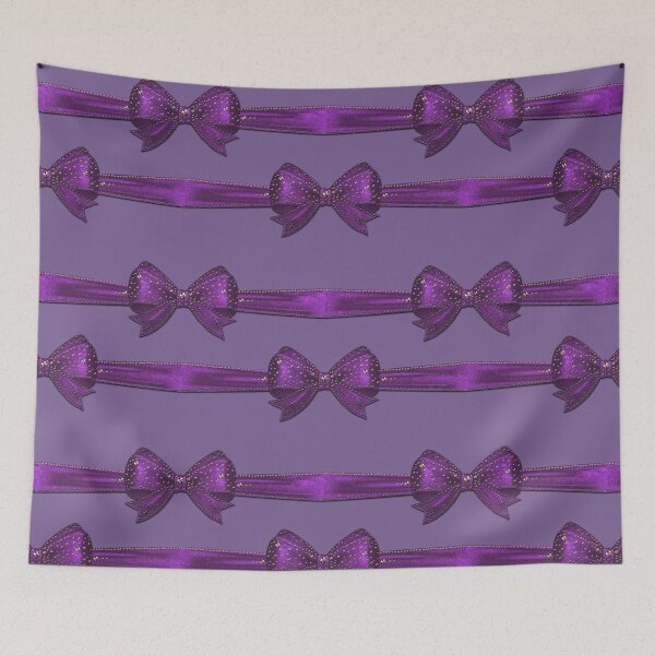 Item preview, Purple Xmas Christmas Bows designed and sold by GlamourChick.