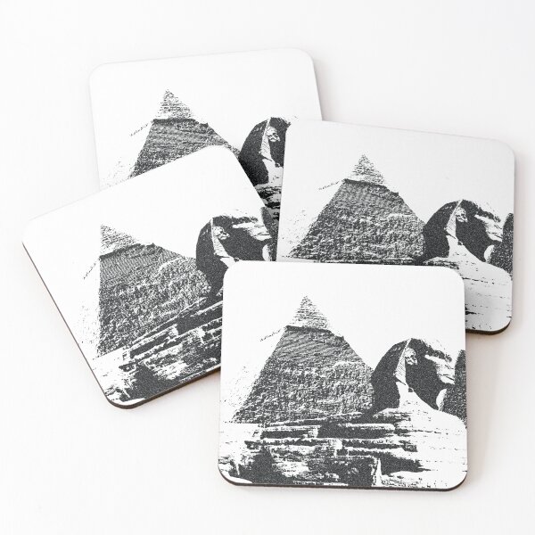 Item preview, Egypt The Great Sphinx of Giza Poster Art Print designed and sold by ZserbDesign.