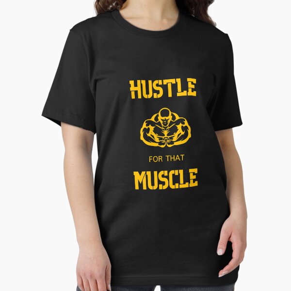 Item preview, Hustle for that muscle designed and sold by D3S1GNSTUDIO.