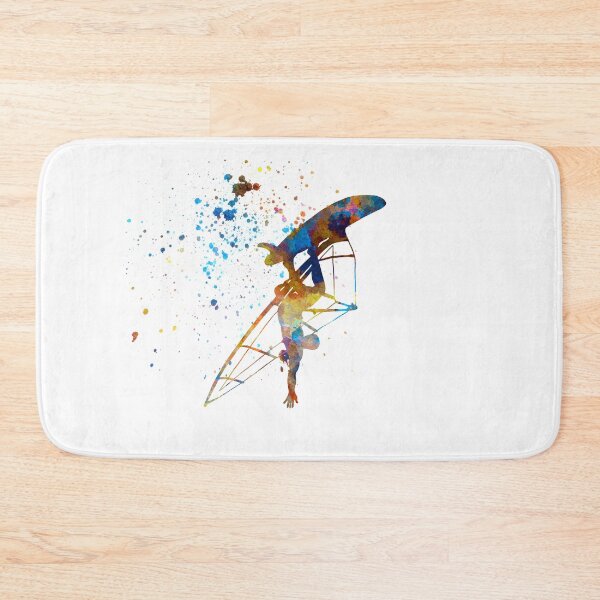 Item preview, Young man surfer in watercolor designed and sold by paulrommer.