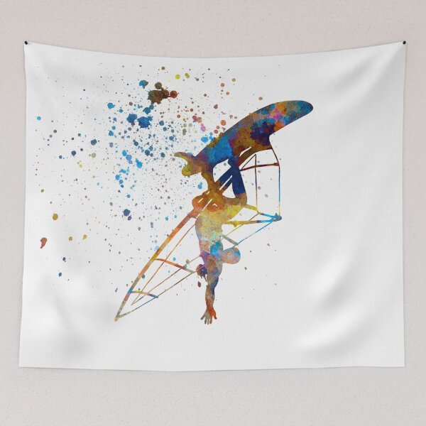 Item preview, Young man surfer in watercolor designed and sold by paulrommer.