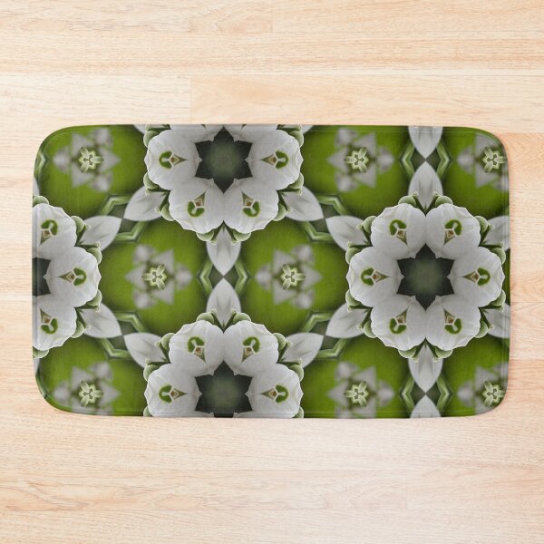 Item preview, Geometric Seamless Pattern - White Flower designed and sold by VieClaud.