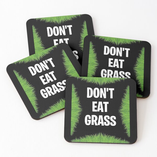 Item preview, DON'T EAT GRASS designed and sold by BitcoinBros.