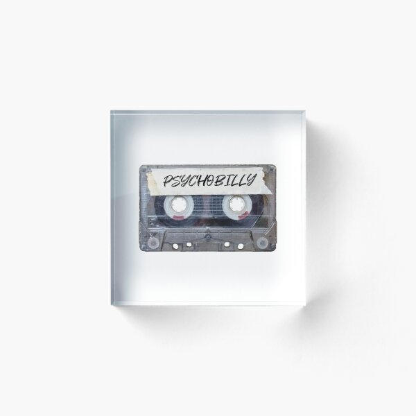 Aperçu de l'œuvre Recorded Music Genre Cassette Old School Psychobilly créée et vendue par forYOUand.