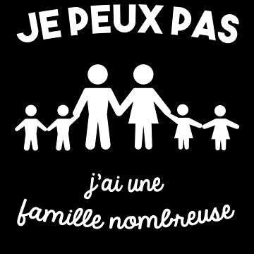 Toile Famille nombreuse personnalisé