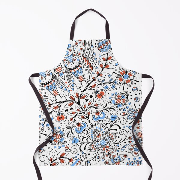 Item preview, Preppy Trippy Flowers Trendy Owls Hipster Botanical Folk Art designed and sold by IamTrending.