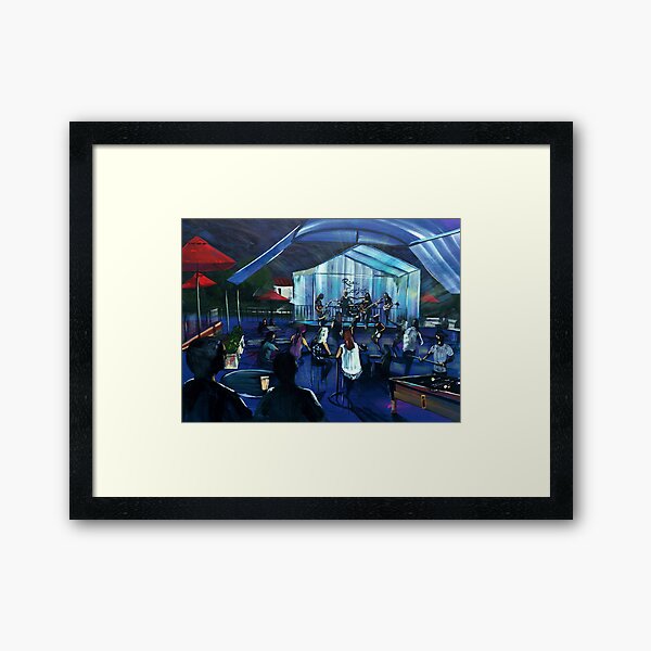 Rose Carleo Band live at the Hawkesbury Hotel Framed Art Print