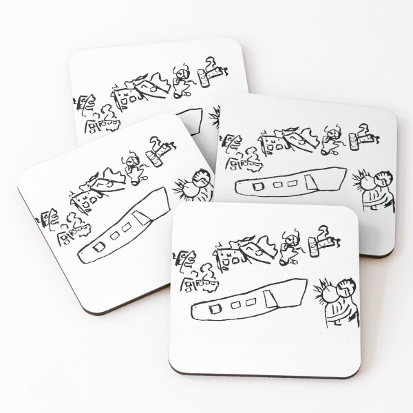 Item preview, Raised by Wolves Tally Drawing designed and sold by olivergraham.