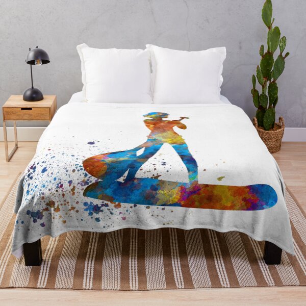 Item preview, Young man surfer in watercolor designed and sold by paulrommer.