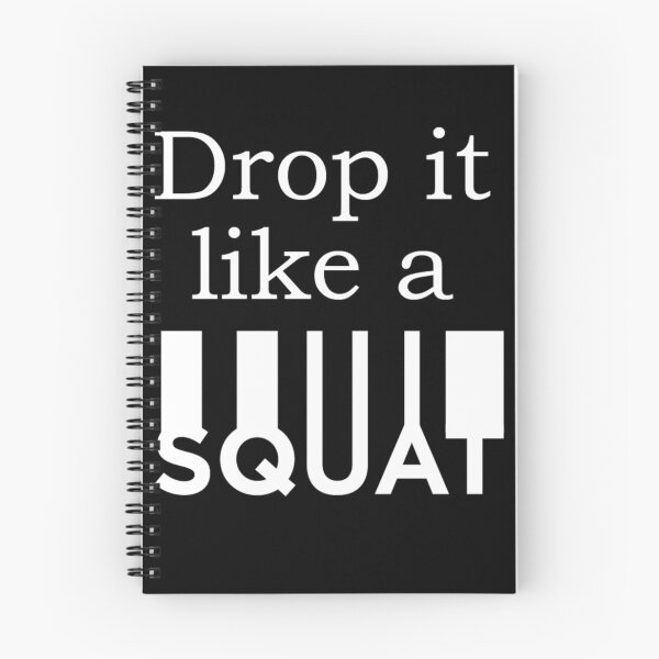 Item preview, Drop it like a squat - Awesome workout lover Gift designed and sold by Teenation9.