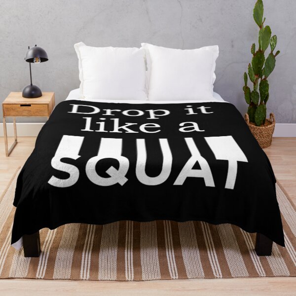 Item preview, Drop it like a squat - Awesome workout lover Gift designed and sold by Teenation9.