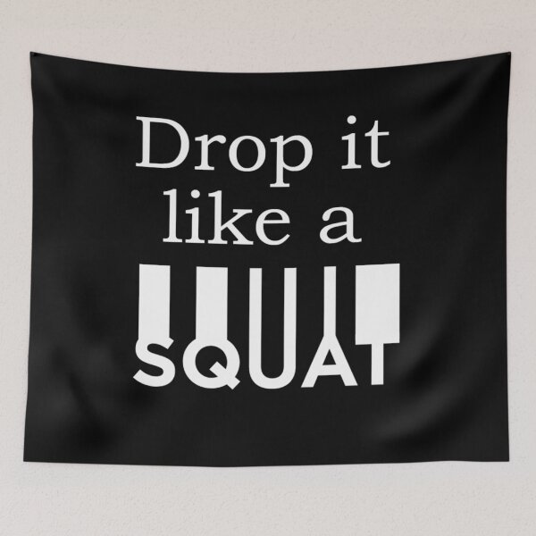 Item preview, Drop it like a squat - Awesome workout lover Gift designed and sold by Teenation9.