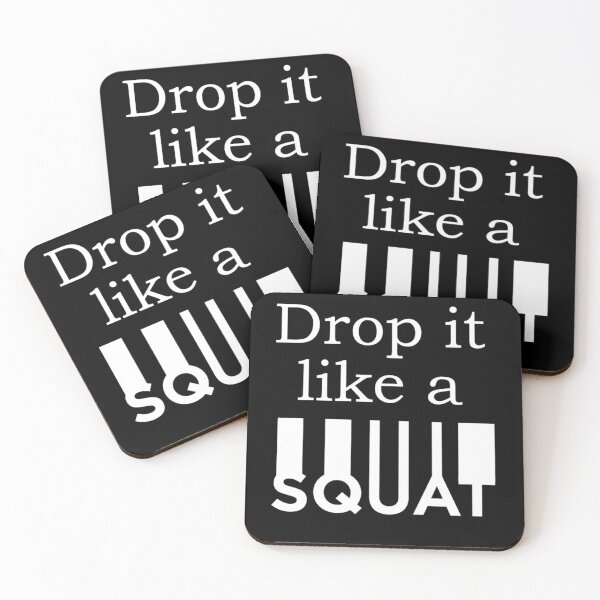 Item preview, Drop it like a squat - Awesome workout lover Gift designed and sold by Teenation9.