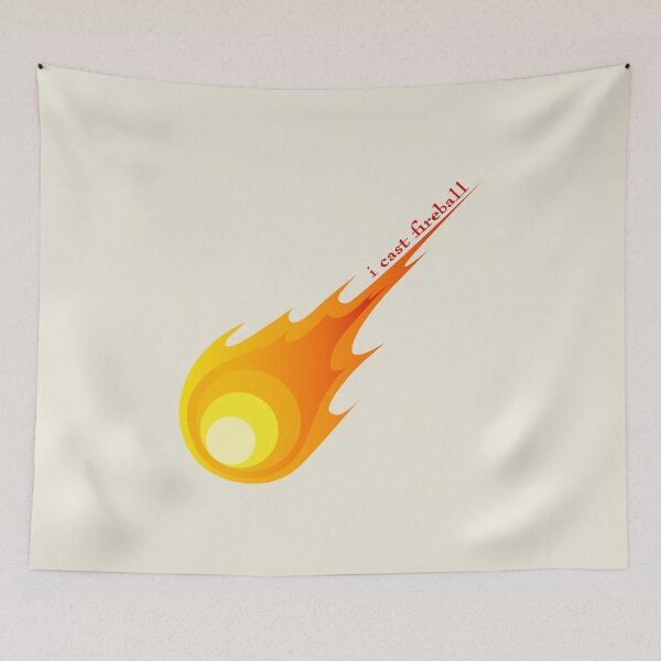 Item preview, I cast fireball designed and sold by helengarvey.