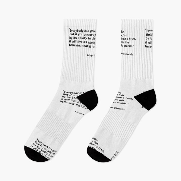 Item preview,  Everybody is a Genius Quote  designed and sold by Skeelo702.