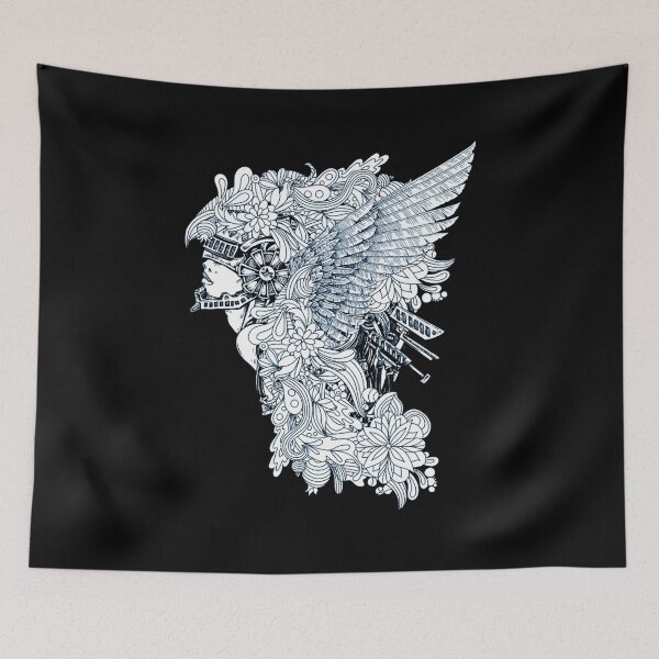 Item preview, Cool feather artwork - Awesome cool artwork lover Gift designed and sold by Teenation9.