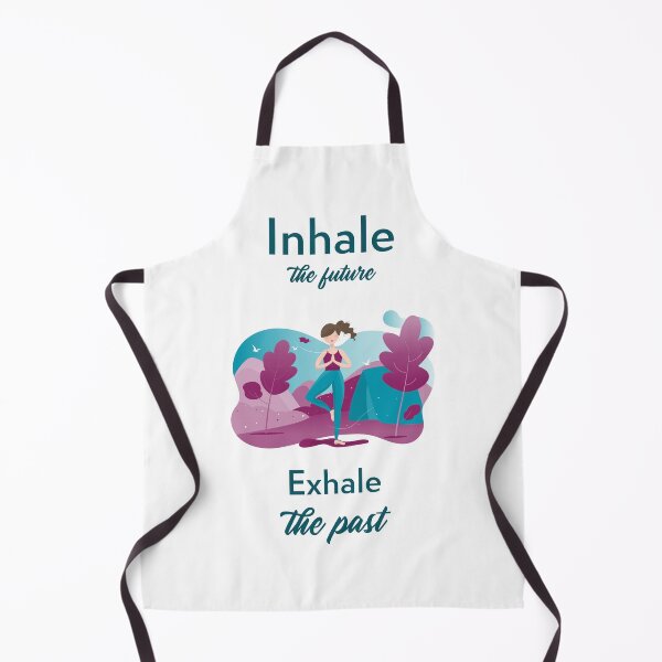Item preview, "Inhale the future, exhale the past" yoga asana namaste Yoga Life - Beautiful yoga gift - Gift for yoga lovers designed and sold by TamGustam.