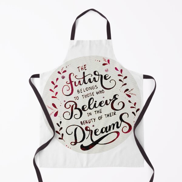 Item preview, The future belongs to those who believe in the beauty of their dreams (Cherry red) designed and sold by RiamiLoray.