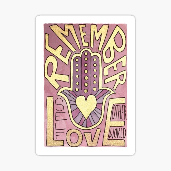 Remember Love Sticker