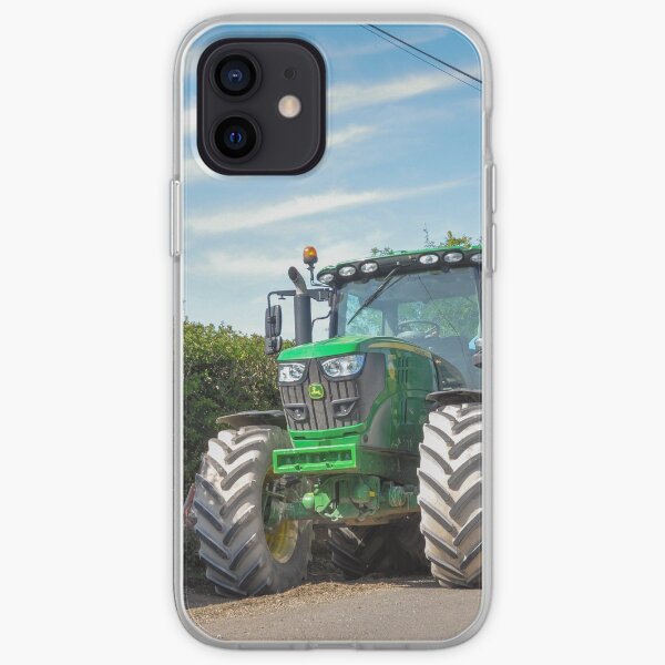 John Deere 6R y Slurry Bouser Funda blanda para iPhone