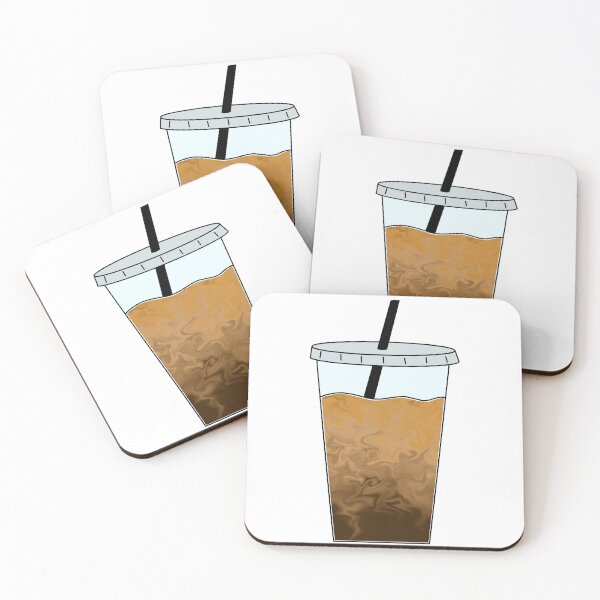 Item preview, Iced coffee sticker designed and sold by vanessa1012.