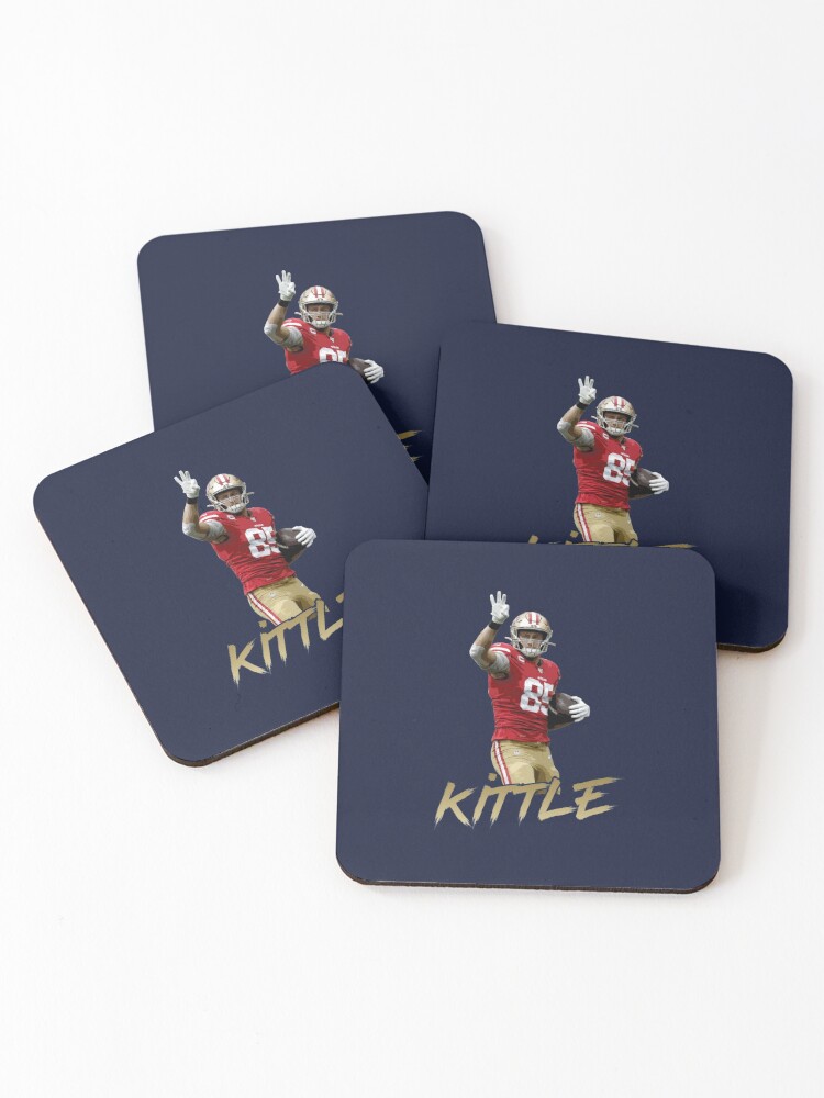 Kittle Jersey Red Poster for Sale by reevevi