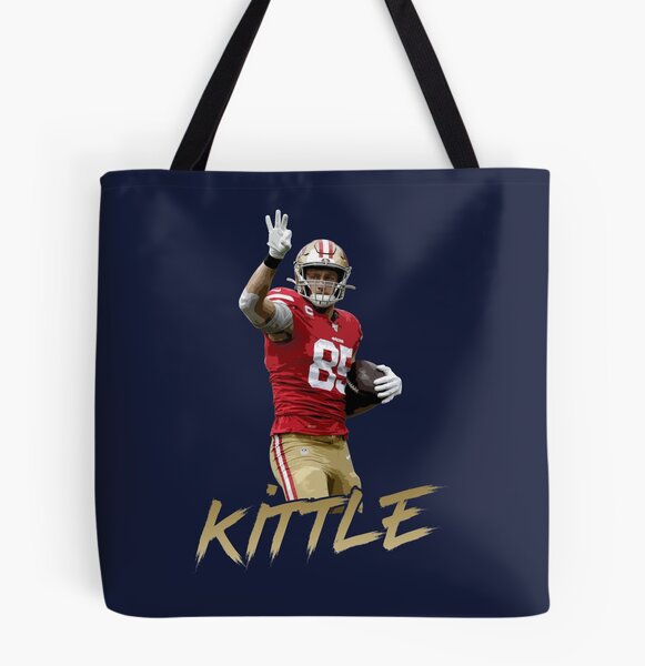 George Kittle Tote Bag Print #1243552 Online