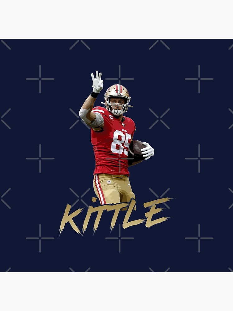 George Kittle San Francisco Poster Canvas Wrap Football 