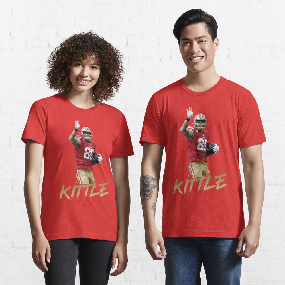 George Kittle T Shirt Niners Tee SF 49ers shirt Forty Niners T