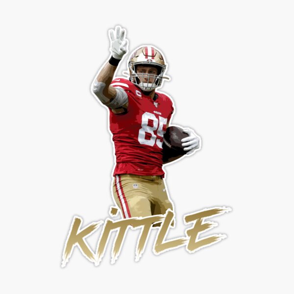 Lids George Kittle San Francisco 49ers Fathead 3-Pack Life-Size Removable  Wall Decal