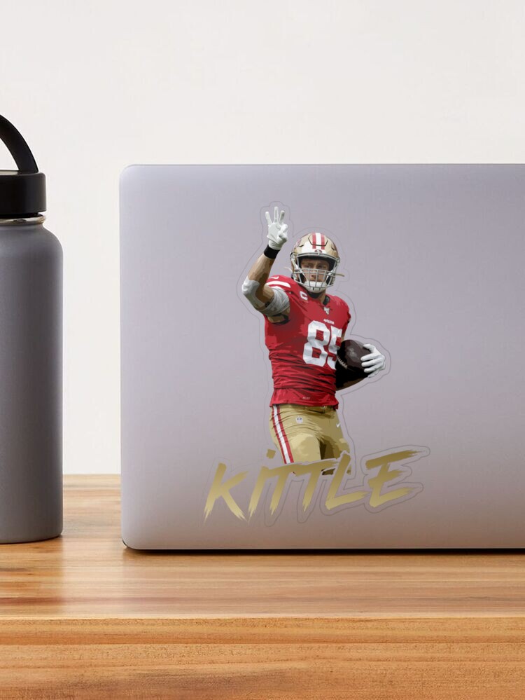 George Kittle Sticker for Sale by Alaadin Bendali Braham