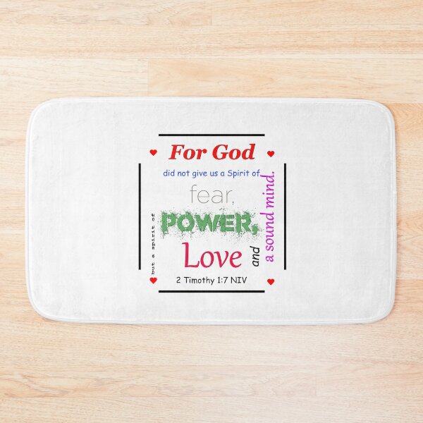 Item preview, Stand firm God is with you  2 Timothy 1:7 designed and sold by mugsforjesus.
