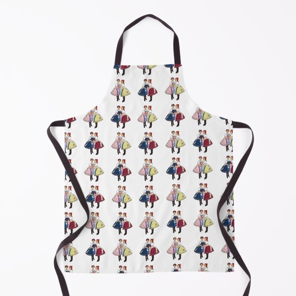Item preview, Girls of Velke Pavlovice / Holky z Velke Pavlovic on white, Czech folklore, Moravian folklore, designed and sold by Naty Design Prague.