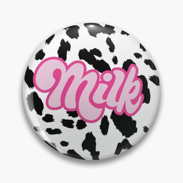 Item preview, Milk Slogan Cow Print designed and sold by RLYRetro.