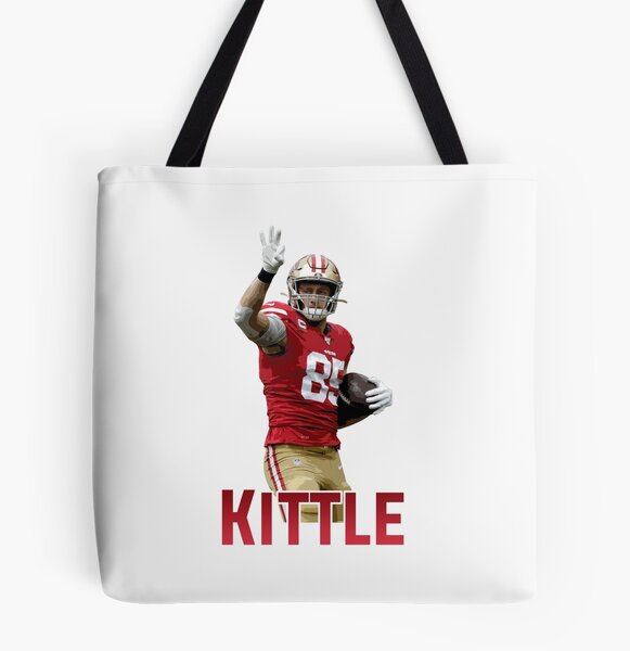 George Kittle Tote Bag Print #1243552 Online