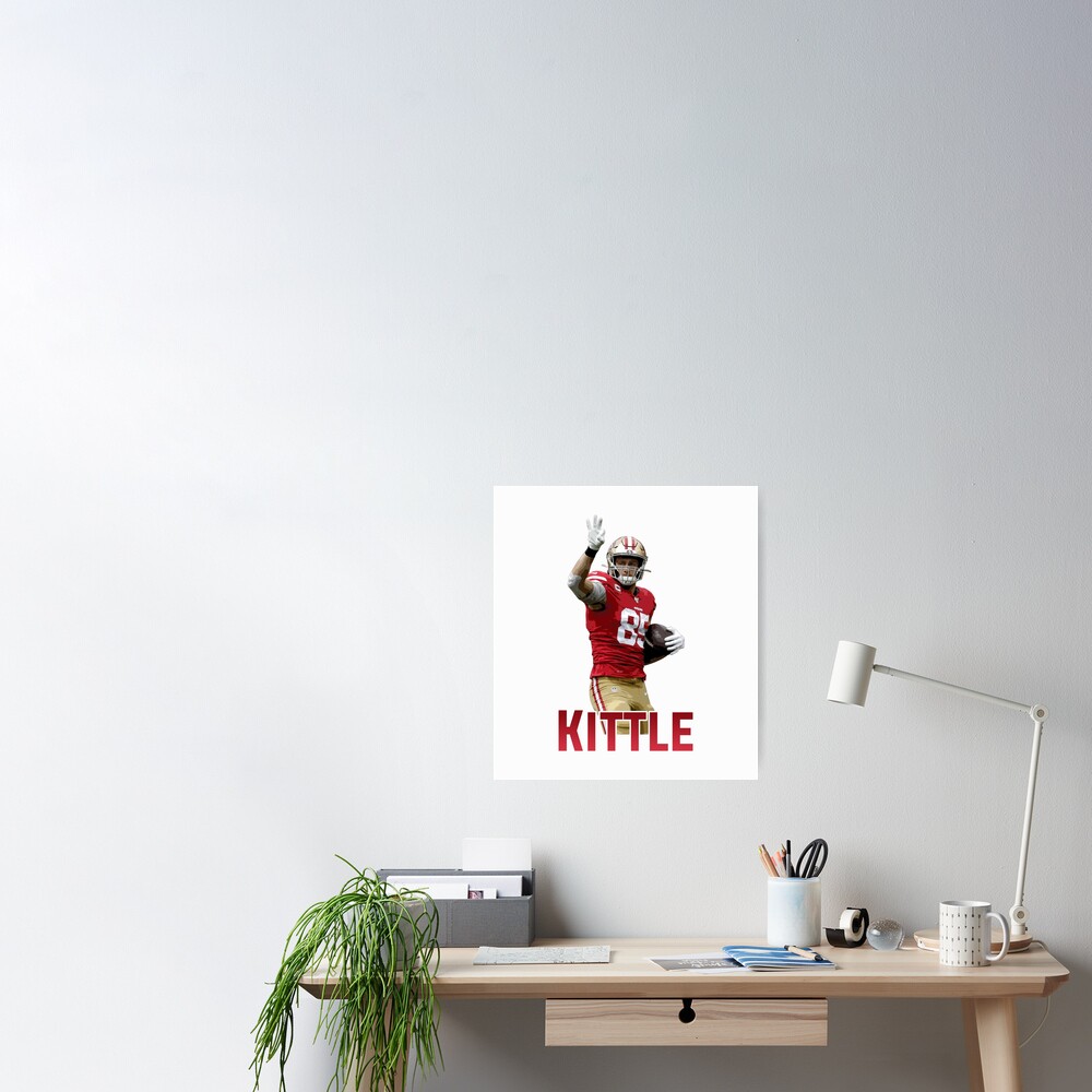 George Kittle San Francisco 49ers Tight End Art Wall Room Poster - POSTER  20x30